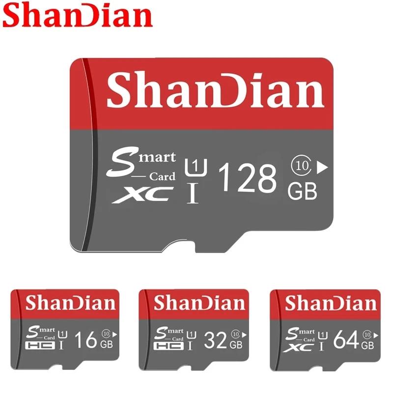 SHANDIAN-Ʈ SD ī 32GB  Ŭ 10 8GB 16GB 32GB,  ī  64GB ̴ SD ޸ ī TF ī Ʈ 